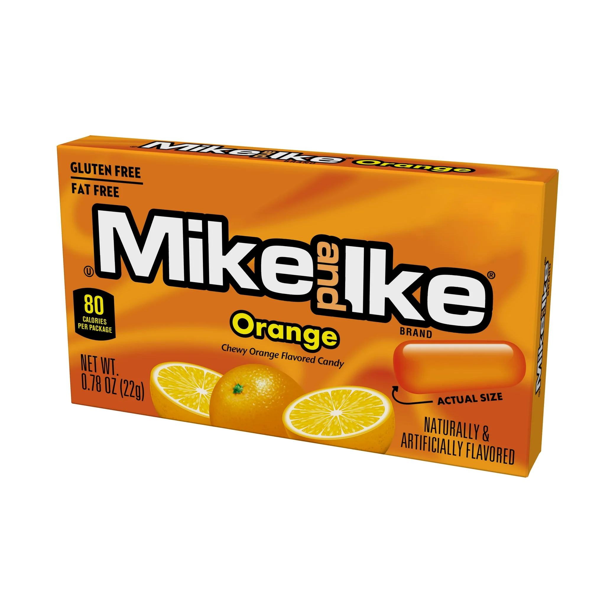 Mike and Ike Orange Candy, 0.78 Ounce Box (Pack of 24)