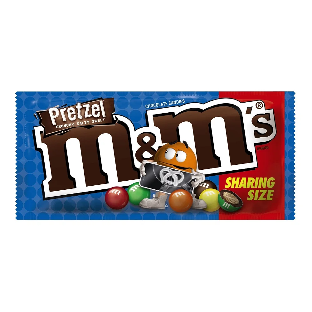 M&M'S Pretzel Chocolate Candy Sharing Size