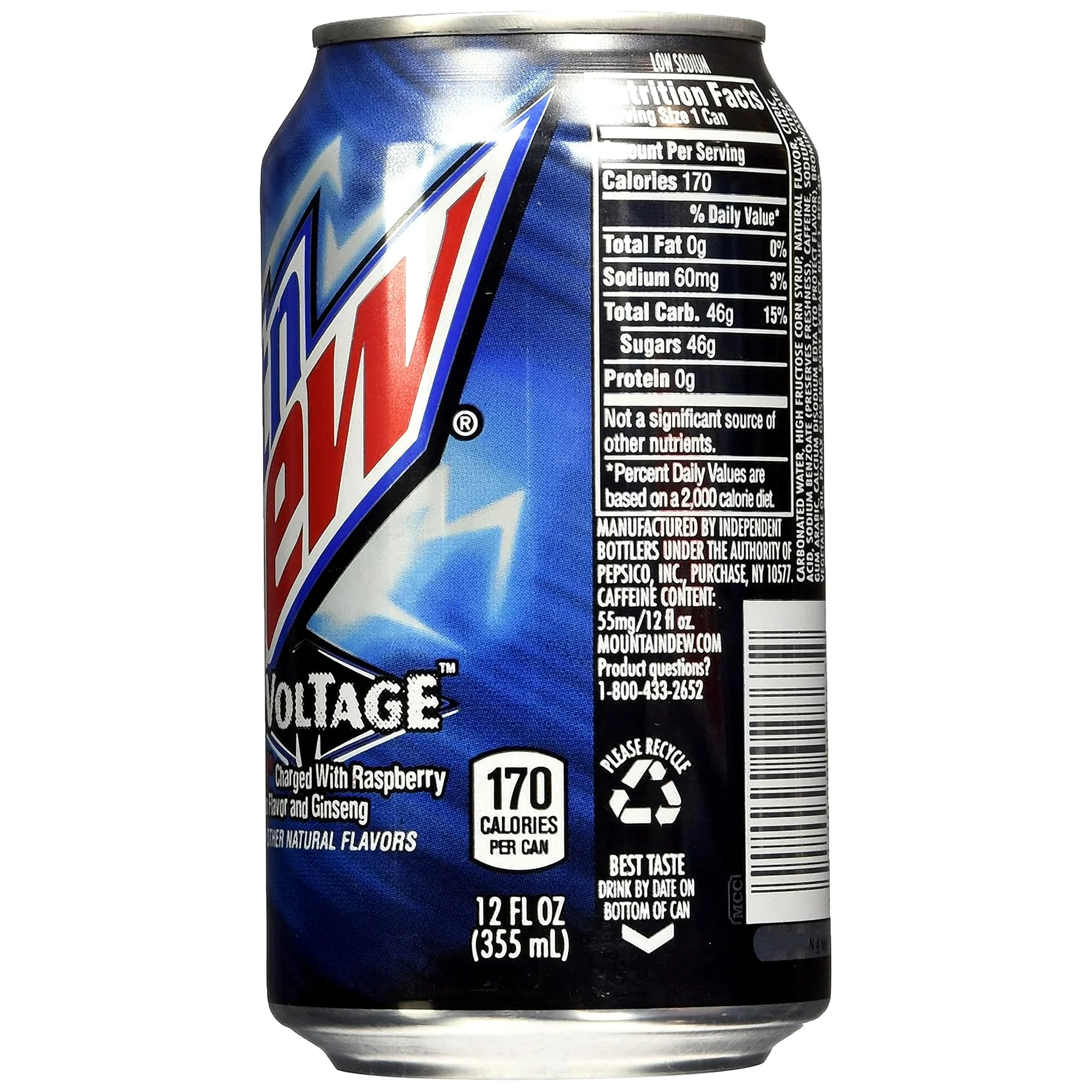 Mountain Dew Voltage 355ml * 12 - Image 2