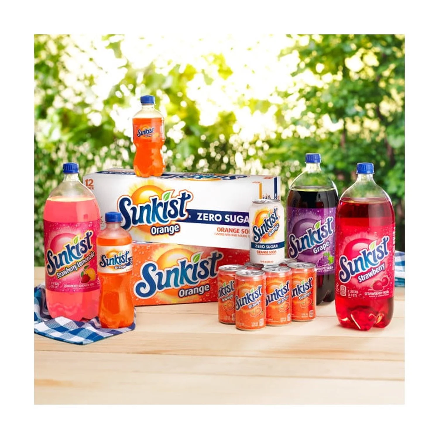 Sunkist Strawberry Orange 355ml * 12 - Image 2