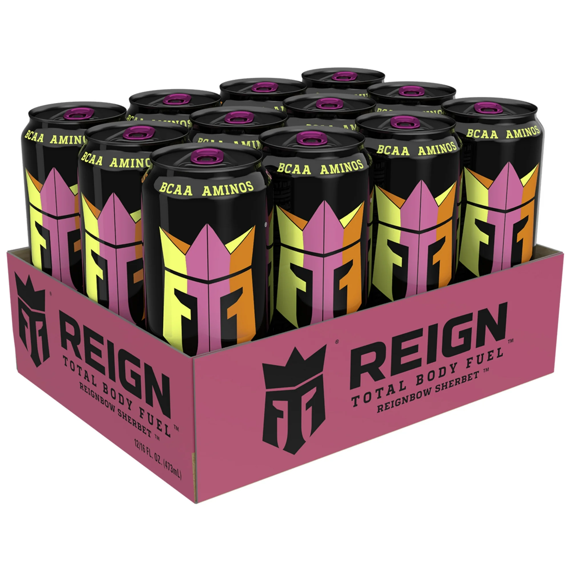 Reign Rainbow Sherbet 473mL * 12 - Image 2