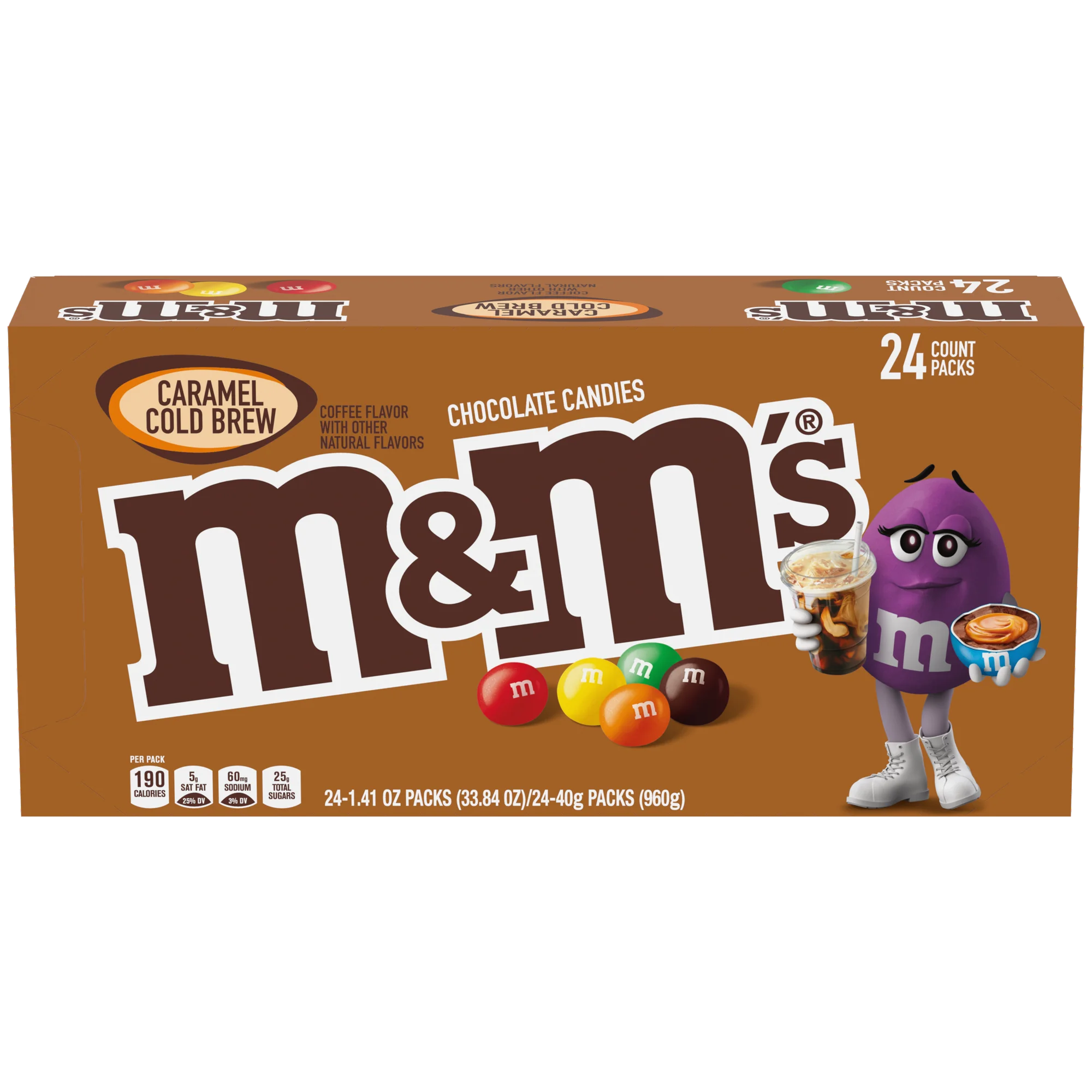 M&M'S CARAMEL COLD BREW box of 24 - Image 3
