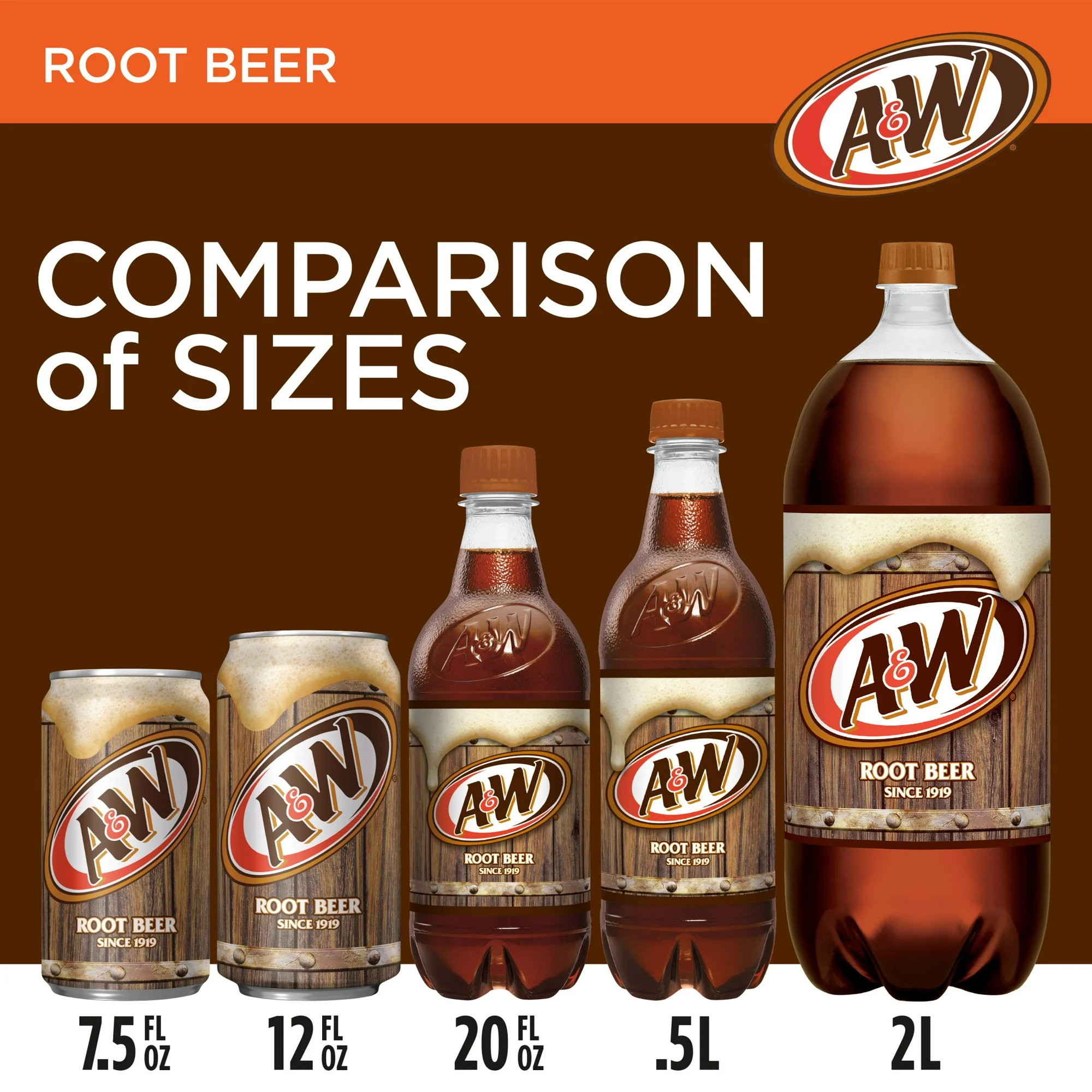A&W Root Beer 355ml * 24 pack - Image 4