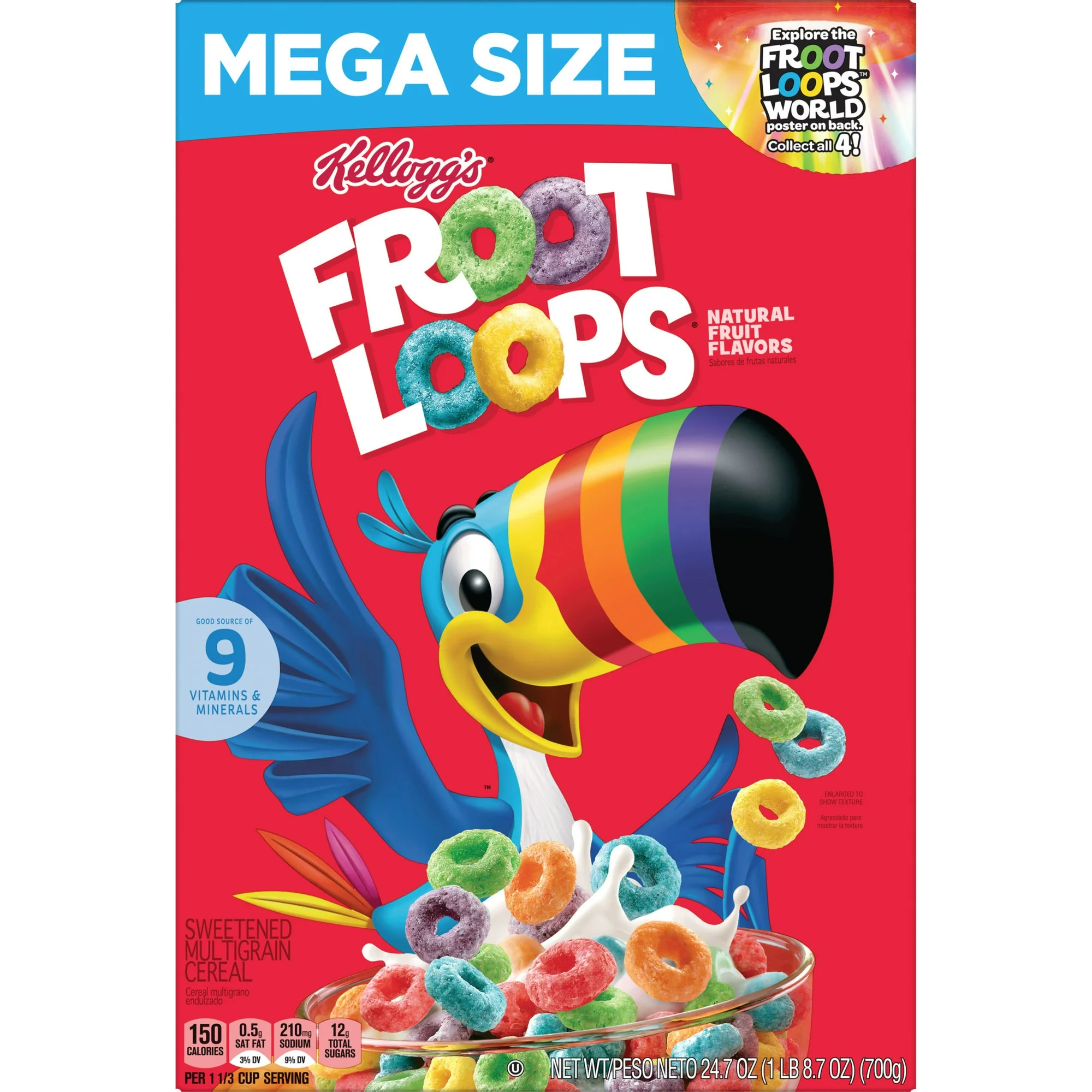 Kelloggs froot loops