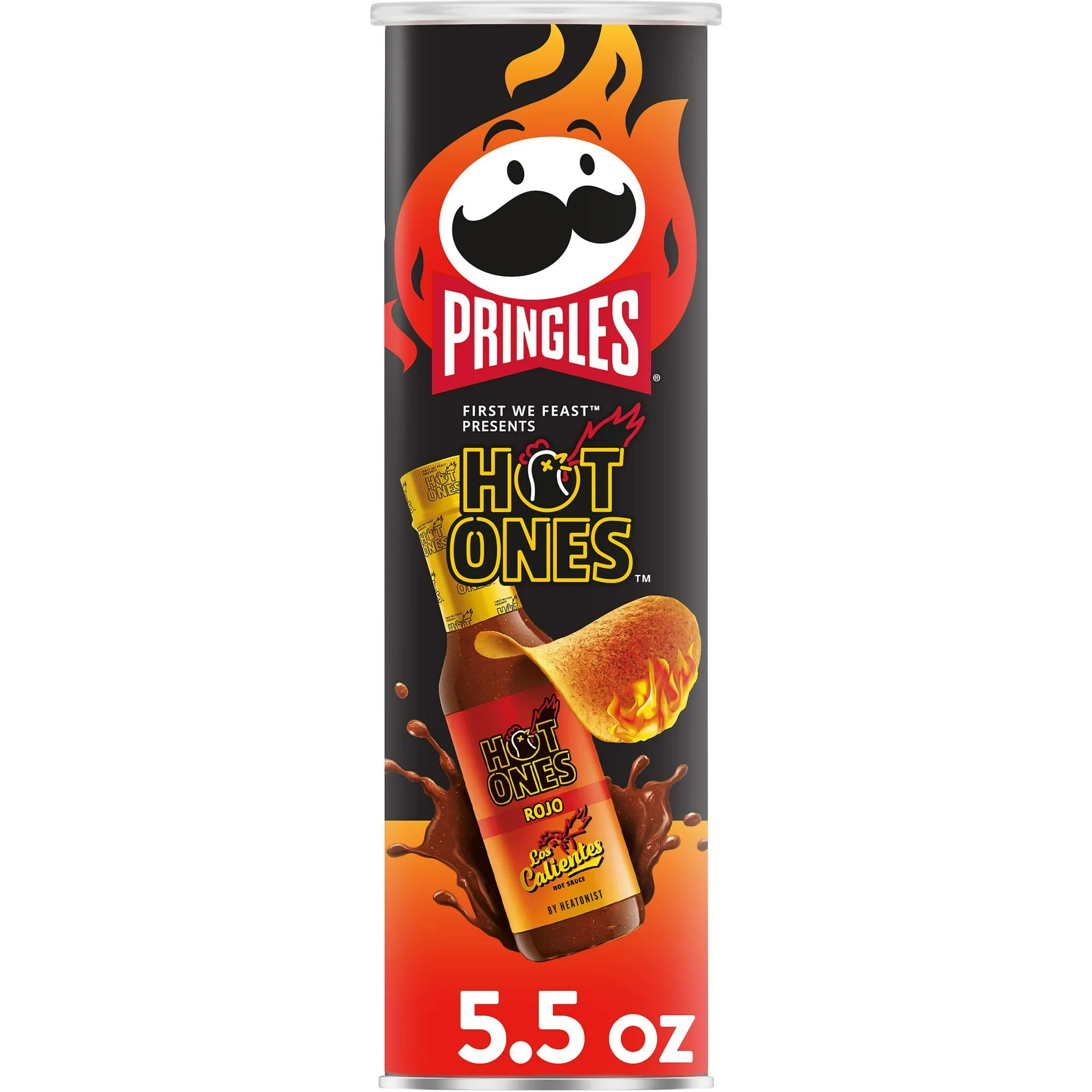 14 pack Pringles Rojo Potato Crisps Chips