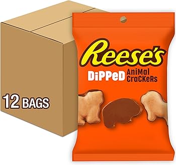 Reese's Dipped Animal Crackers 4.25oz - Case of 12 (USA