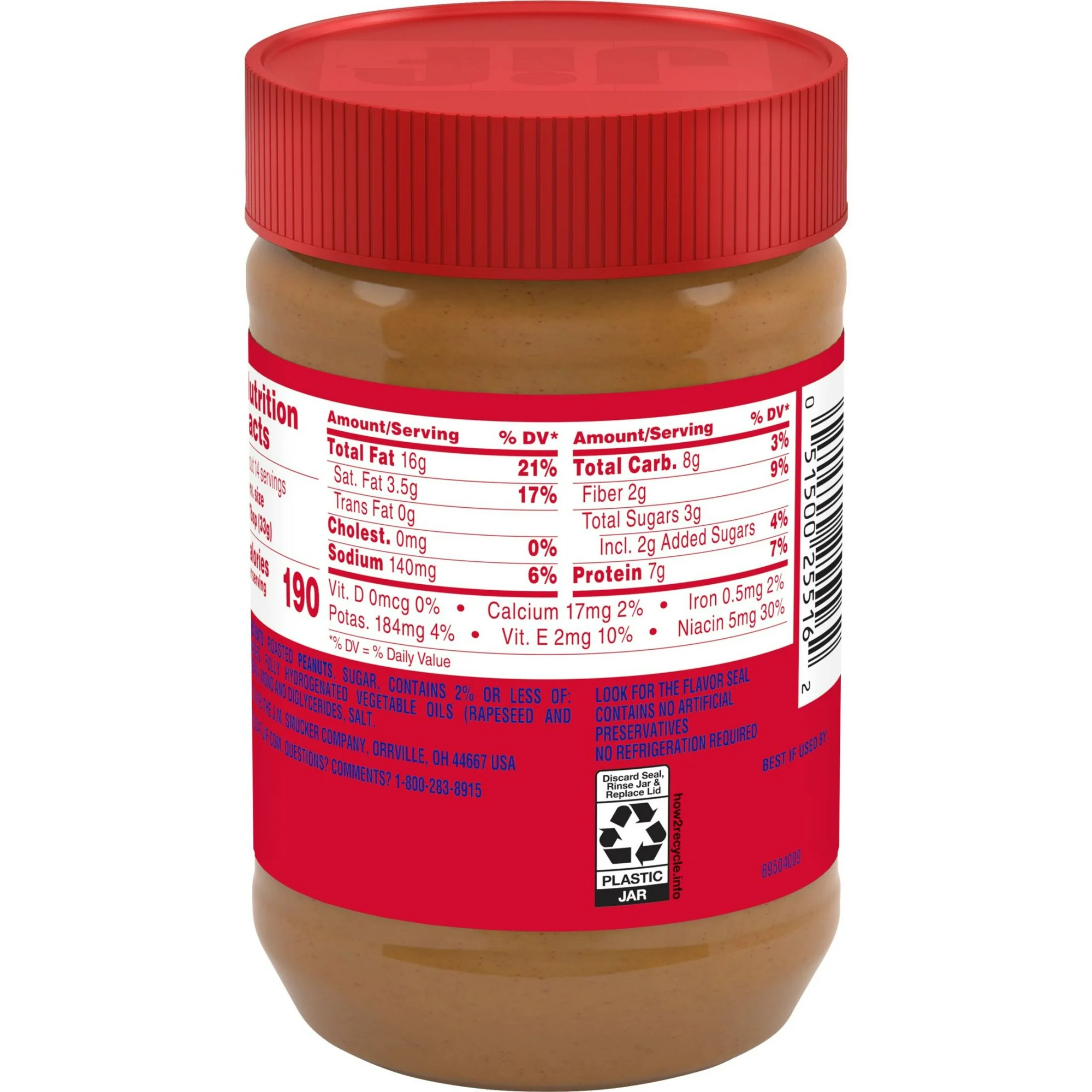 Jif Creamy Peanut Butter 12 pack - Image 2