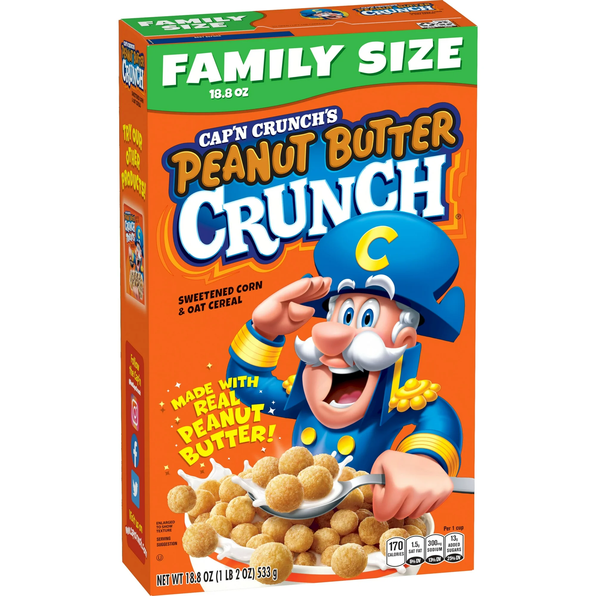 Cap’n Crunch peanut butter