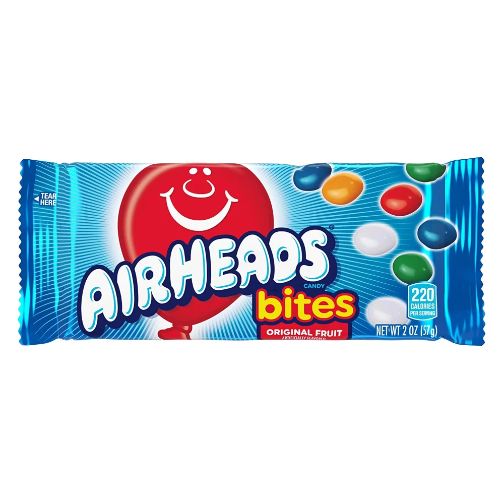 Airheads Bites Original Fruit 57g (Case of 18
