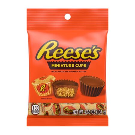 Reese’s Cup Mini Original, 4.65 oz (Pack of 12)