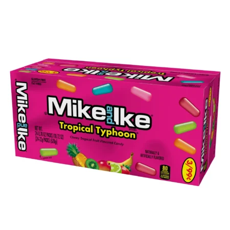 Mike and Ike Tropical Typhoon Candy, 0.78 Ounce Box (Pack of 24)