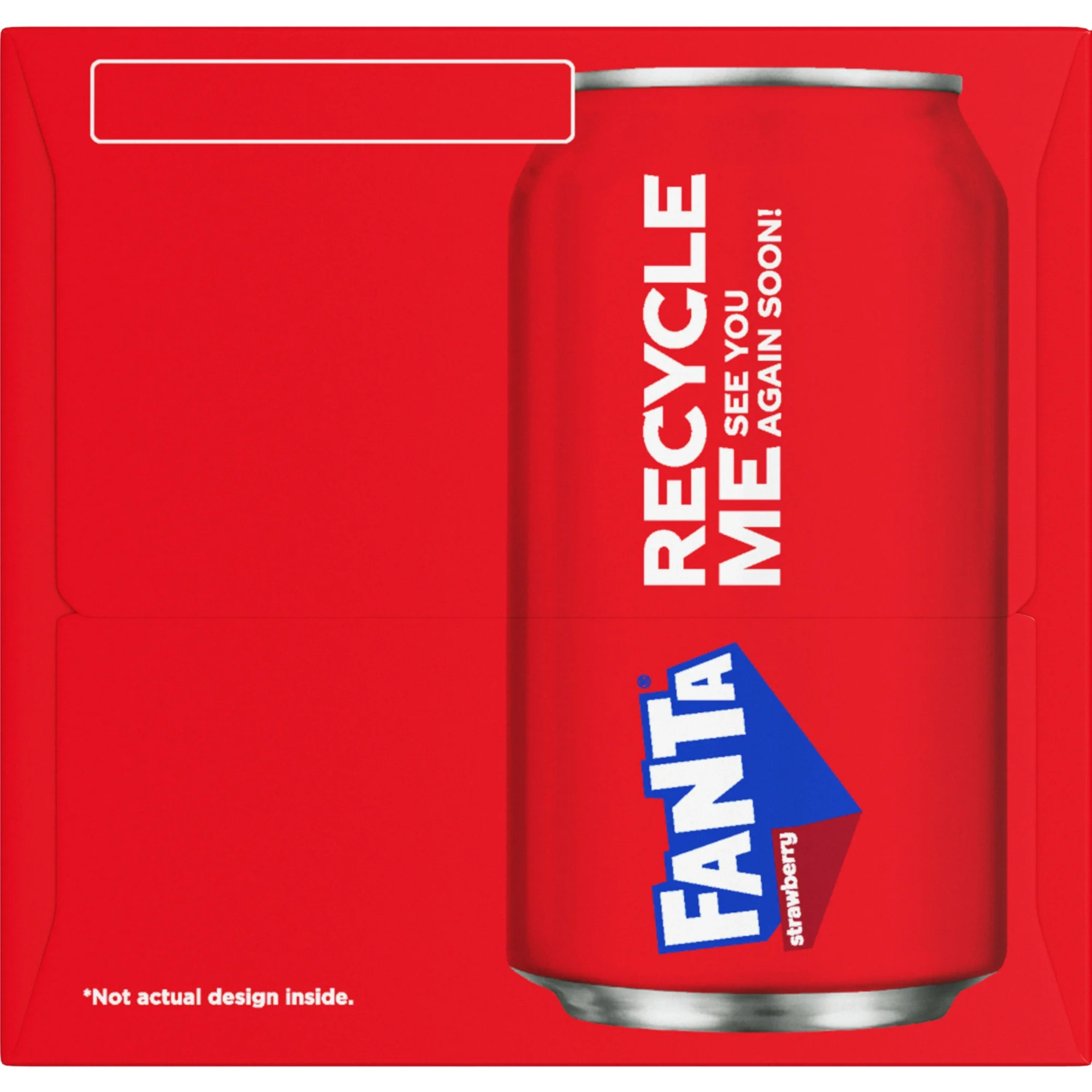 Fanta Strawberry 355ml * 12 - Image 3