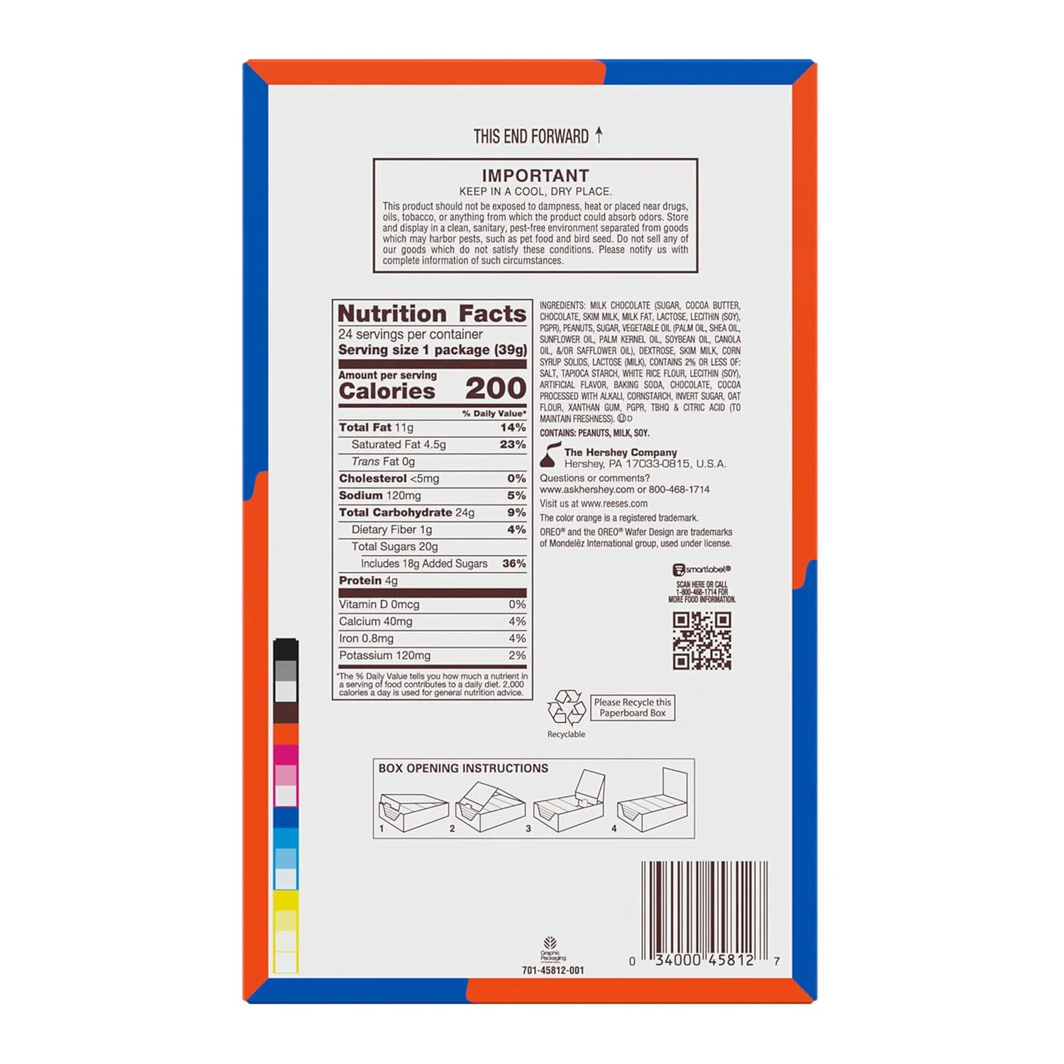 Reeses Oreo 39g * 24 - Image 4