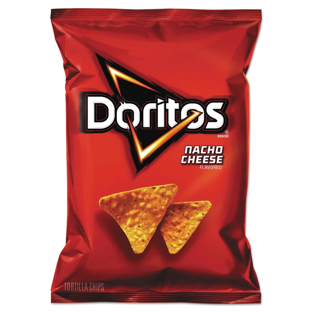 Doritos FRI44375 1.75 oz Tortilla Chips Bag - Nacho Cheese (64/Carton