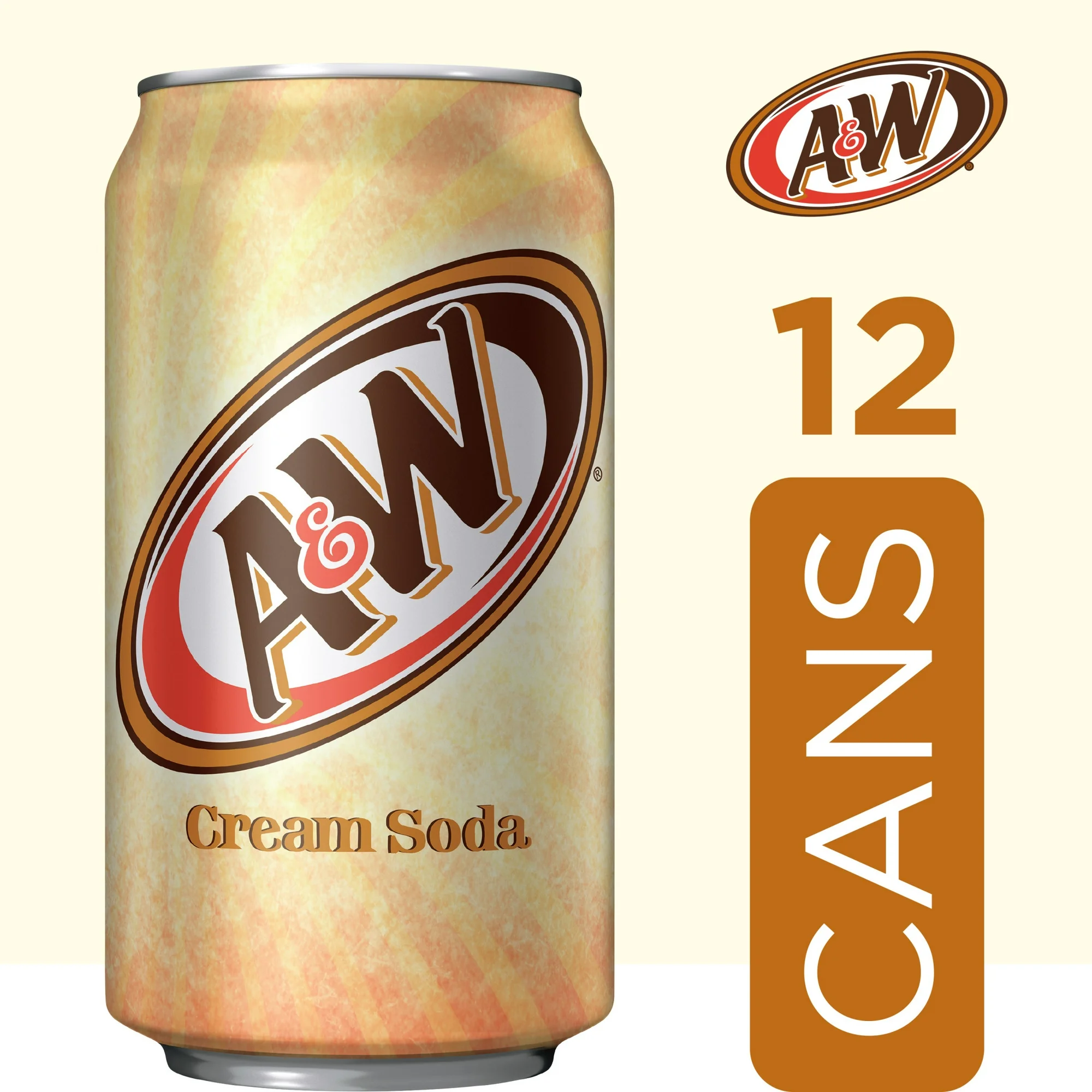 A&W Cream Soda 355ml * 12 - Image 5