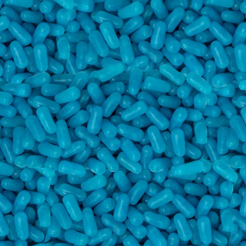 Mike and Ike Sour Blue Raspberry 0.78 oz. Box - Case of 24 - Image 3
