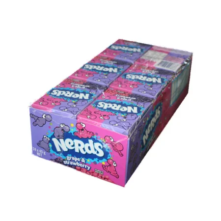 Nerds Grape and Strawberry 47g - 24ct (USA)