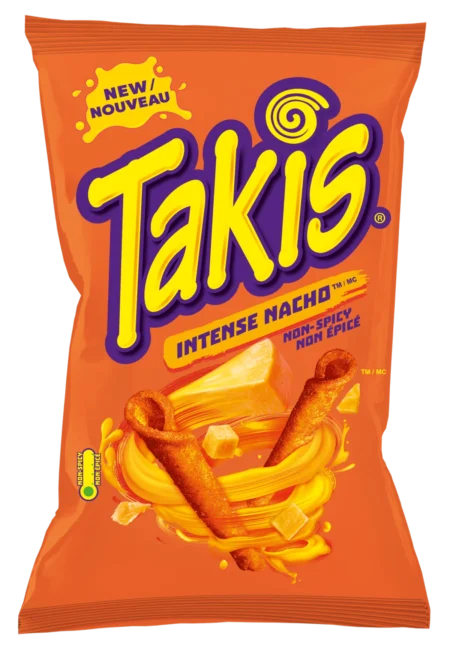 Takis intense nacho 80g pack of 18